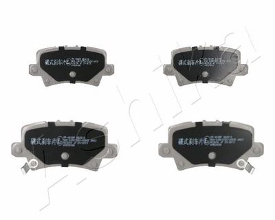 Brake Pad Set, disc brake ASHIKA 51-04-403