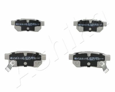 Brake Pad Set, disc brake ASHIKA 51-04-404