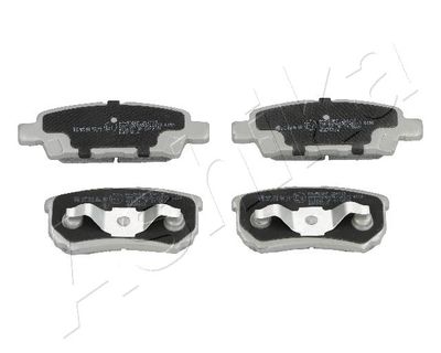Brake Pad Set, disc brake ASHIKA 51-05-508