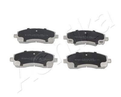Brake Pad Set, disc brake ASHIKA 51-05-509