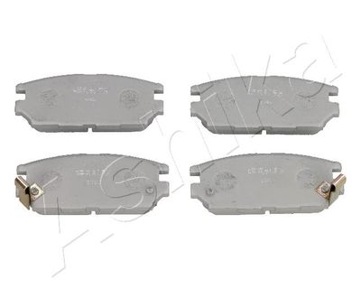 Brake Pad Set, disc brake ASHIKA 51-05-510