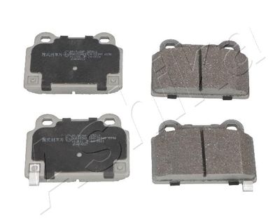 Brake Pad Set, disc brake ASHIKA 51-05-512