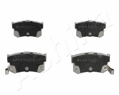 Brake Pad Set, disc brake ASHIKA 51-05-598