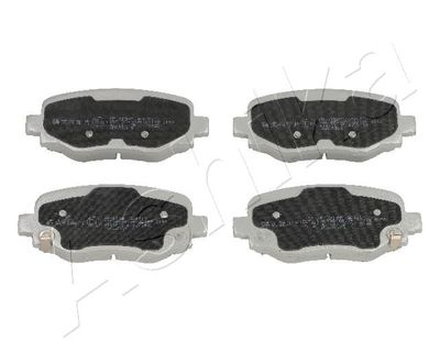 Brake Pad Set, disc brake ASHIKA 51-09-913