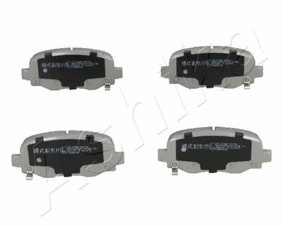 Brake Pad Set, disc brake ASHIKA 51-09-914