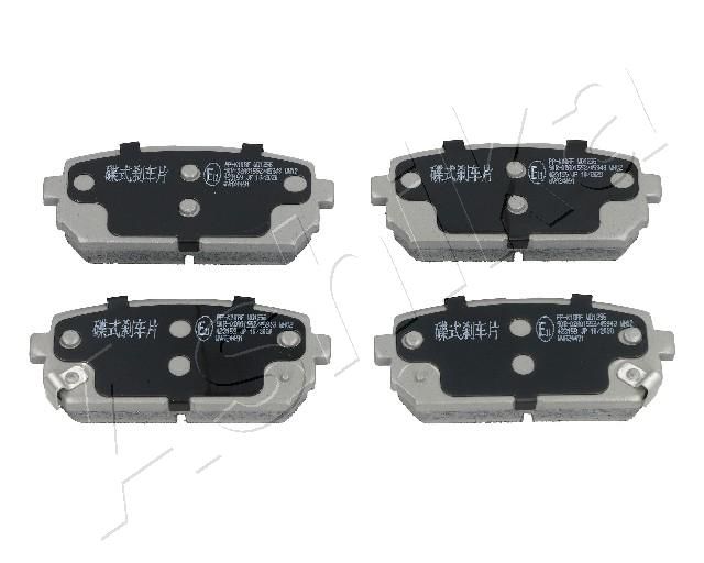 ASHIKA 51-0K-K10 Brake Pad Set, disc brake