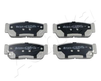 Brake Pad Set, disc brake ASHIKA 51-0S-S02