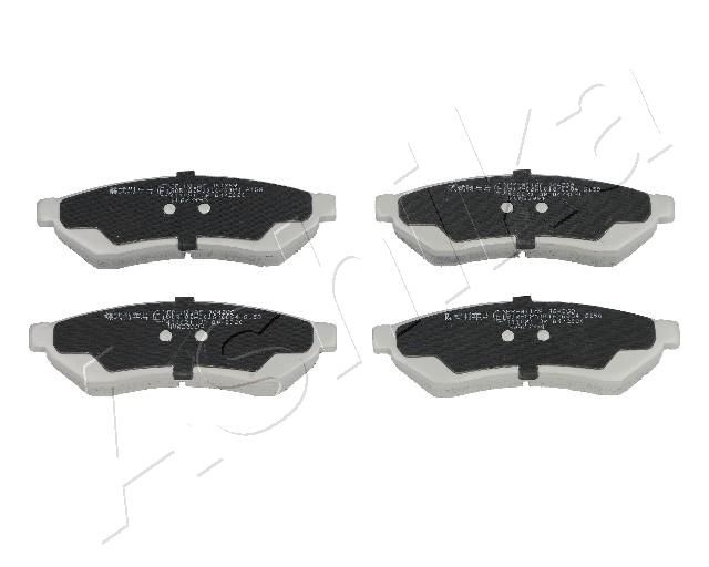 ASHIKA 51-0W-W01 Brake Pad Set, disc brake