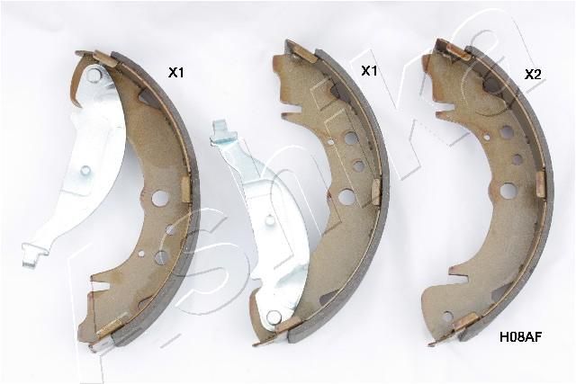 ASHIKA 55-0H-H08 Brake Shoe Set