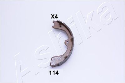 Brake Shoe Set, parking brake ASHIKA 55-01-114