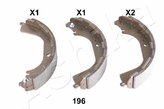 ASHIKA 55-01-196 Brake Shoe Set