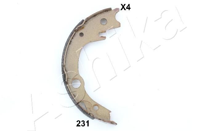 ASHIKA 55-02-231 Brake Shoe Set, parking brake