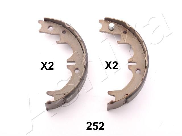 ASHIKA 55-02-252 Brake Shoe Set, parking brake