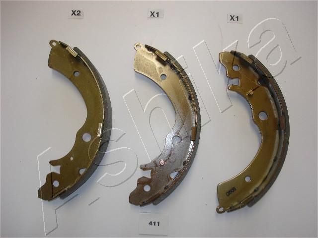 ASHIKA 55-04-411 Brake Shoe Set