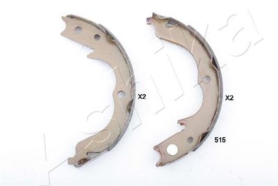 Brake Shoe Set, parking brake ASHIKA 55-05-515