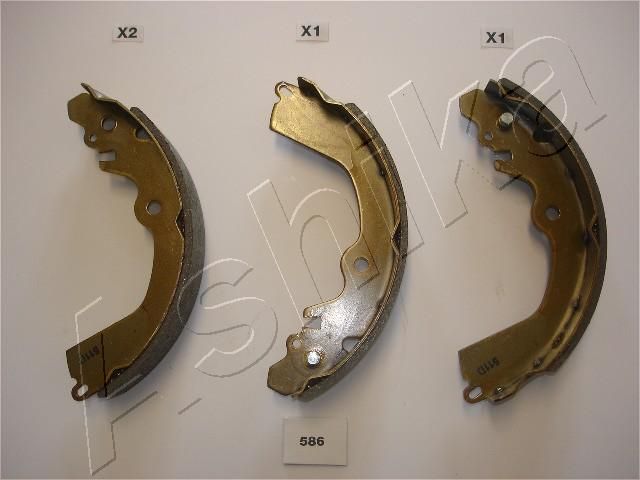 ASHIKA 55-05-586 Brake Shoe Set