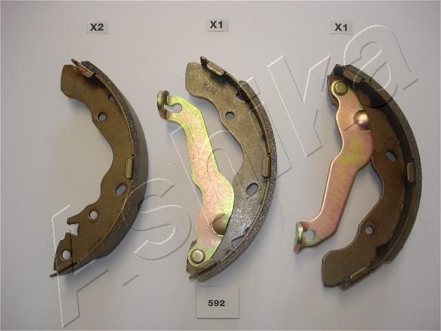 ASHIKA 55-05-592 Brake Shoe Set