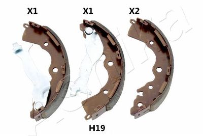 Brake Shoe Set ASHIKA 55-0H-H19