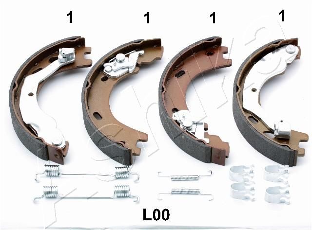 ASHIKA 55-0L-L00 Brake Shoe Set, parking brake