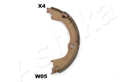 Brake Shoe Set, parking brake ASHIKA 55-0W-W05