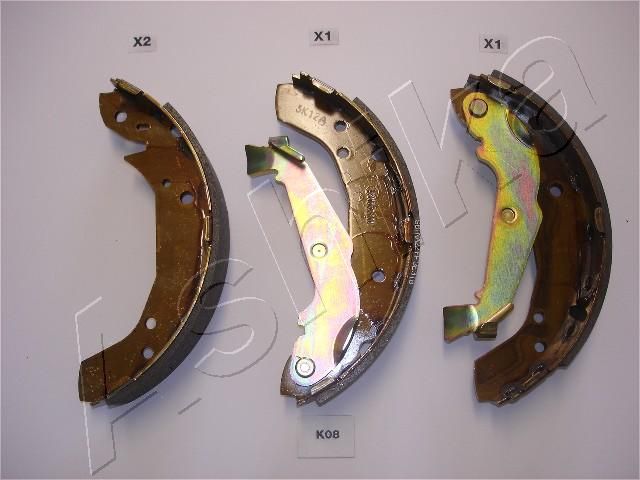 ASHIKA 55-K0-008 Brake Shoe Set