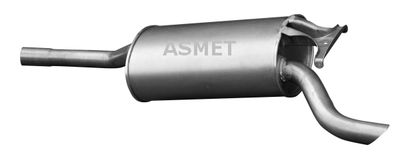 Rear Muffler ASMET 01.009