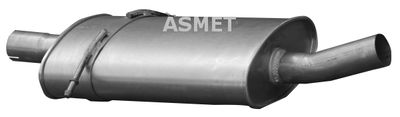 Centre Muffler ASMET 01.067