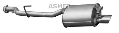 Rear Muffler ASMET 01.072
