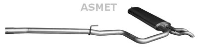 Rear Muffler ASMET 01.077