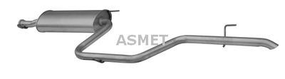 Rear Muffler ASMET 02.035