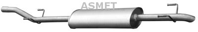 Rear Muffler ASMET 02.045