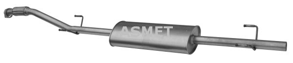 ASMET 02.049 Centre Muffler