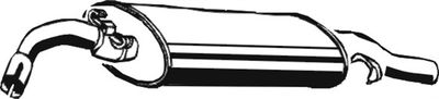 Rear Muffler ASMET 03.008