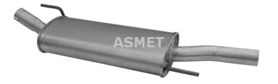 Rear Muffler ASMET 03.030