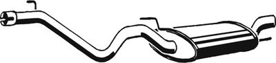 Rear Muffler ASMET 03.043