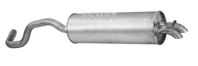 Rear Muffler ASMET 03.067
