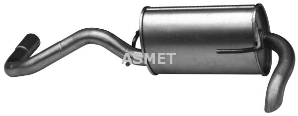 ASMET 03.086 Rear Muffler