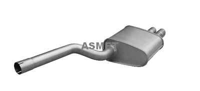 Rear Muffler ASMET 03.123