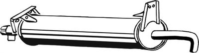 Centre Muffler ASMET 04.005