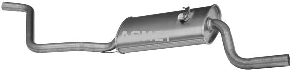 ASMET 04.056 Rear Muffler