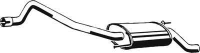 Rear Muffler ASMET 04.057