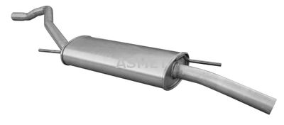 Rear Muffler ASMET 04.060