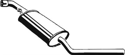 Centre Muffler ASMET 04.062