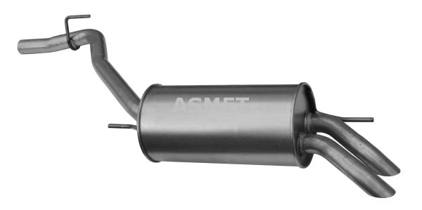 ASMET 04.070 Rear Muffler