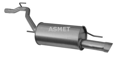 Rear Muffler ASMET 04.071