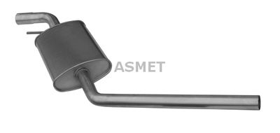 Centre Muffler ASMET 04.073