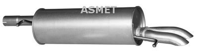Rear Muffler ASMET 04.076