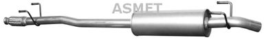 Rear Muffler ASMET 04.102