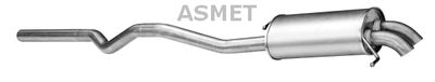 Rear Muffler ASMET 04.109