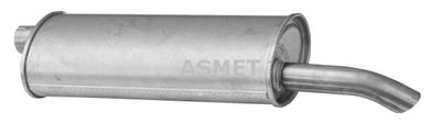 Rear Muffler ASMET 05.008